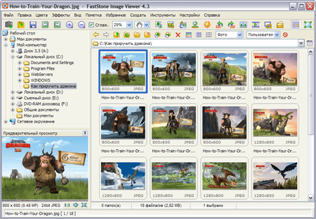 Скачать бесплатно программу FastStone Image Viewer